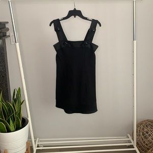 Black mini Bebe dress